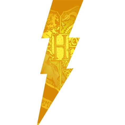 Printable Harry Potter Lightning Bolt
